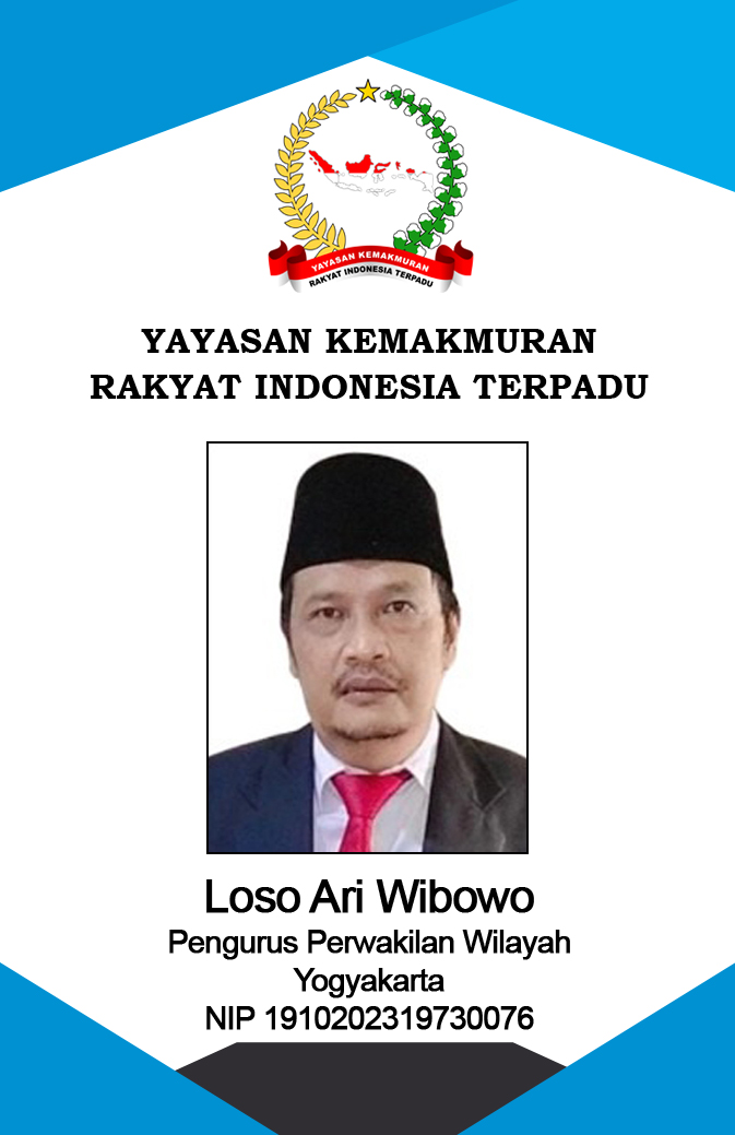 PW 19 Loso Ari Wibowo NIP 1910202319730076