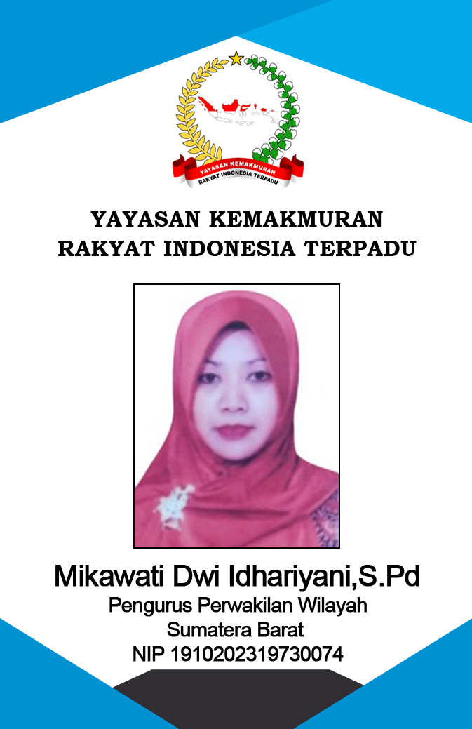 PW 26 Mikawati Dwi Idhariyani,S.Pd NIP 1910202319730074