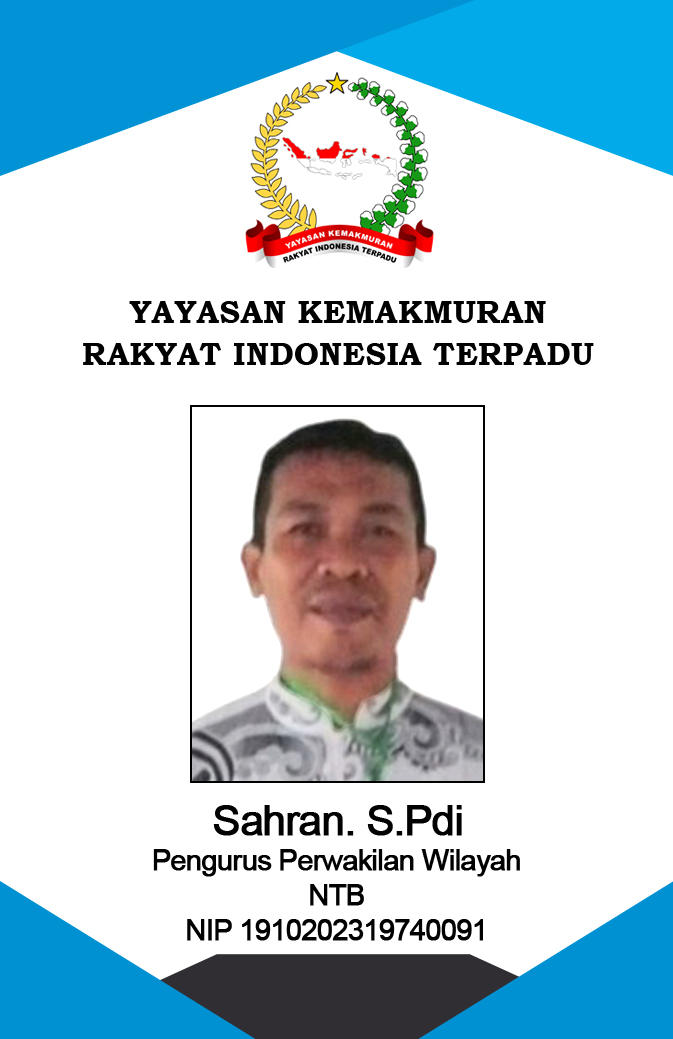 PW 37 Sahran. S.Pdi NIP 1910202319740091
