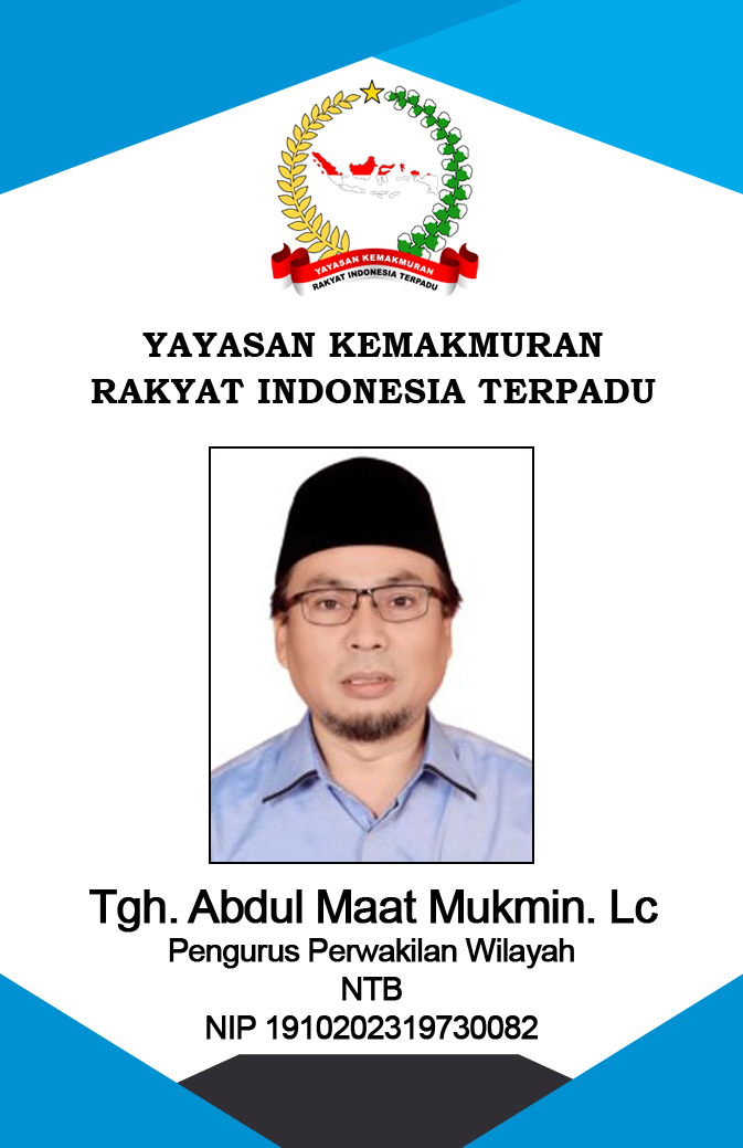 PW 52 Tgh. Abdul Maat Mukmin. Lc NIP 1910202319730082