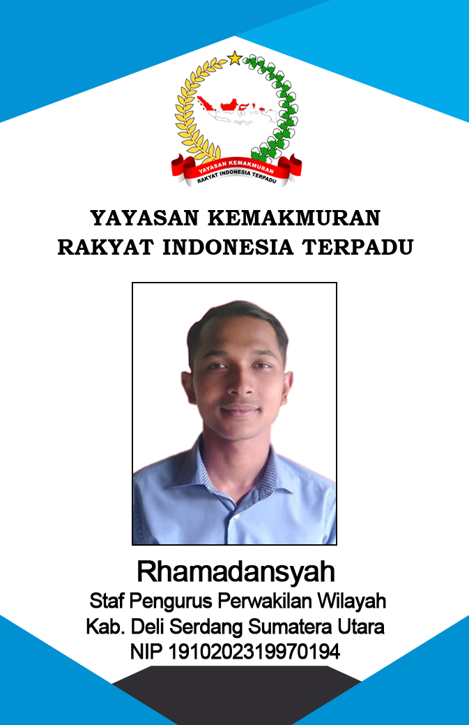 PW 58 Rhamadansyah NIP 1910202319970194