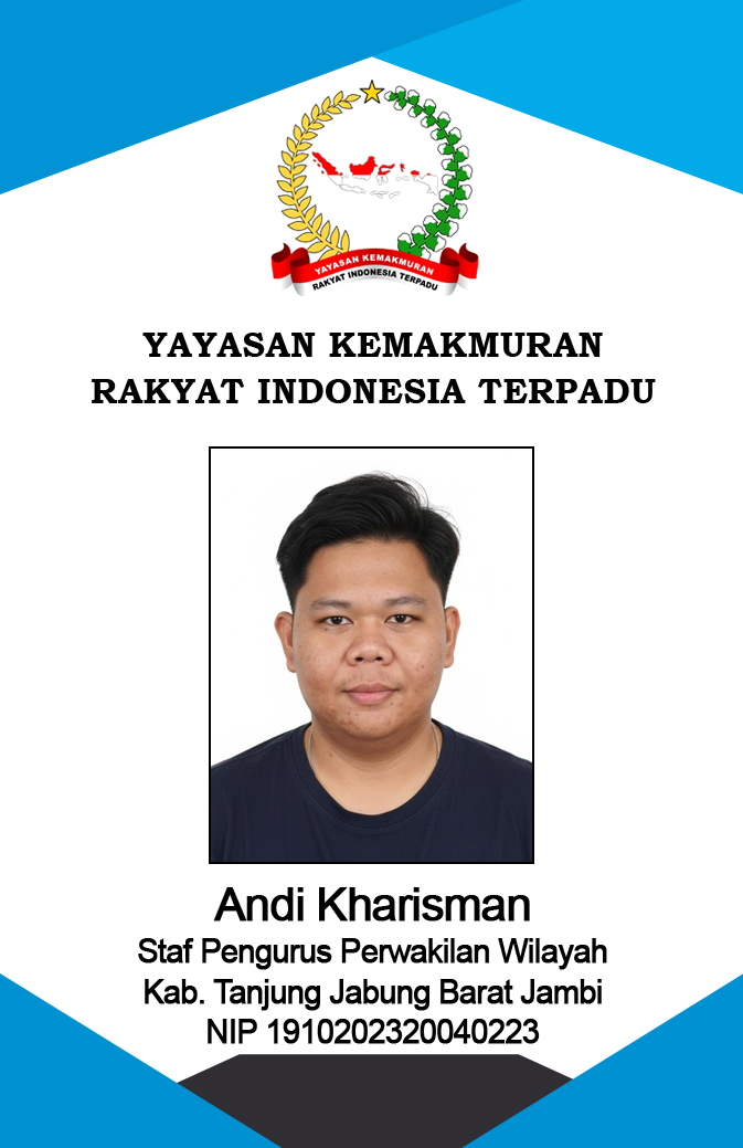 PW 69 Andi Kharisman NIP 1910202320040223