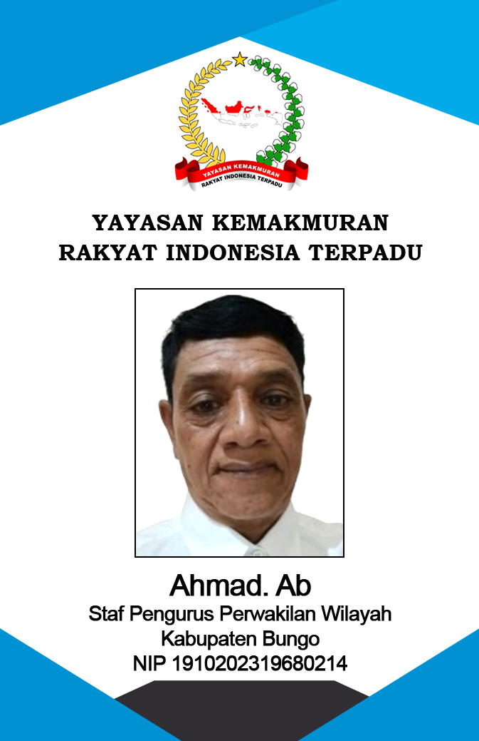 PW 79 Ahmad. Ab NIP 1910202319680214